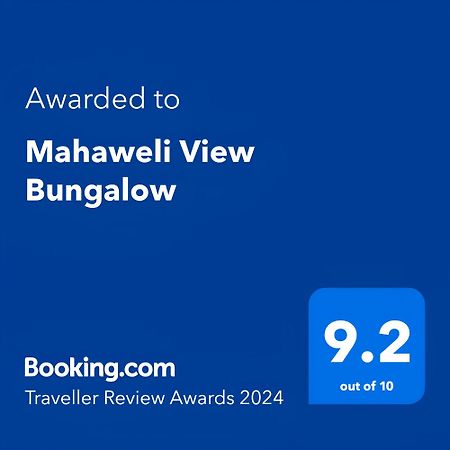 Mahaweli View Bungalow Kandy Exteriér fotografie