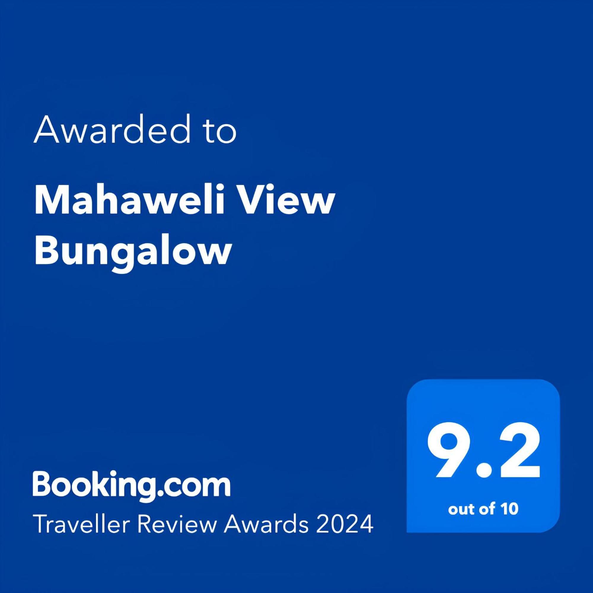 Mahaweli View Bungalow Kandy Exteriér fotografie